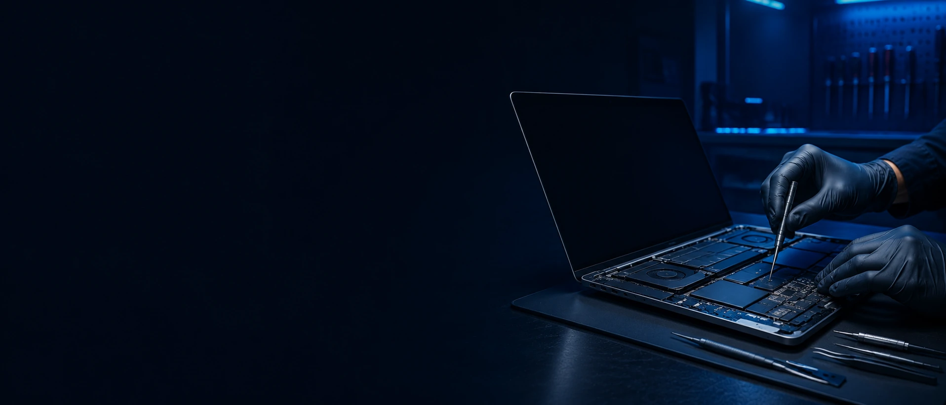 MacBook-ის დიაგნოსტიკა სერვისში